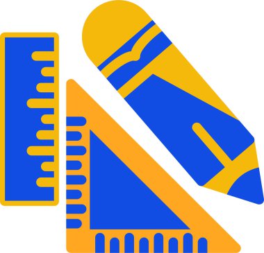 Yapı gereç araçları simgesi - taslak biçimi