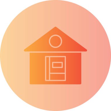 ev simgesi vektör illüstrasyonu