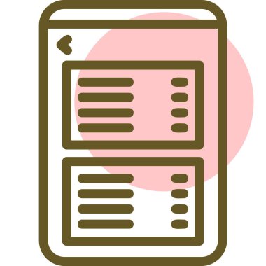 Ağ simgesi. vektör illüstrasyonu