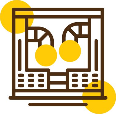 modern simge vektör illüstrasyonu