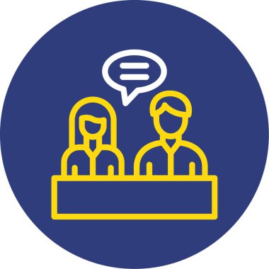 İnsan simgesinin vektör illüstrasyonu