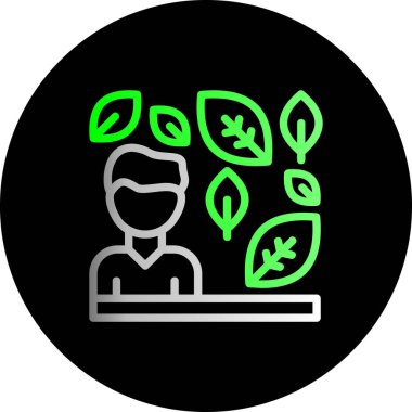 Seo simgesinin vektör illüstrasyonu