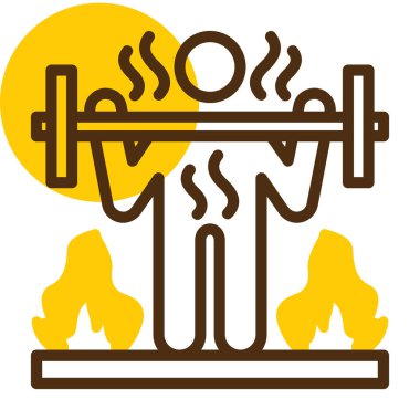 Zili olan bir adamın vektör çizimi