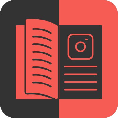 kitap simgesi, vektör illüstrasyonu