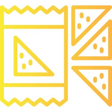 Peynir yemek simgesi, vektör illüstrasyonu