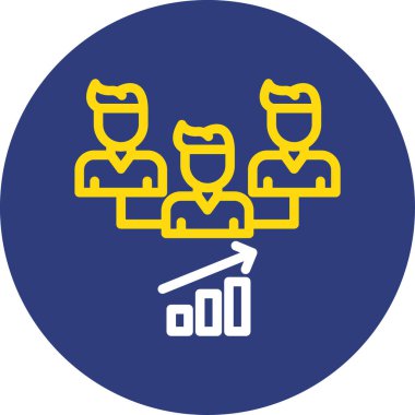 takım simgesi soyut olarak izole edildi