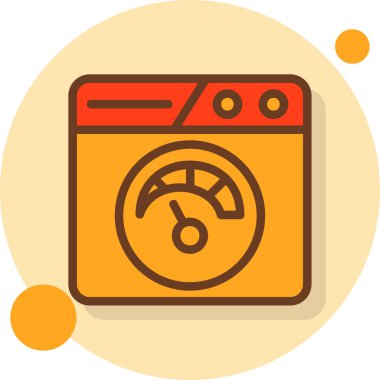 Modern simgenin vektör illüstrasyonu