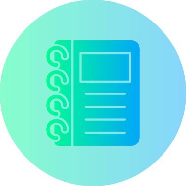 Modern eğitim ikonunun vektör illüstrasyonu