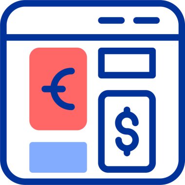Mobil bankacılık. Web simgesi