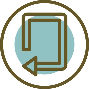 kitap simgesi vektör illüstrasyonu