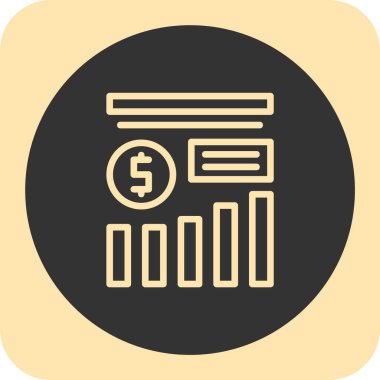 para çubuğu vektör simgesi