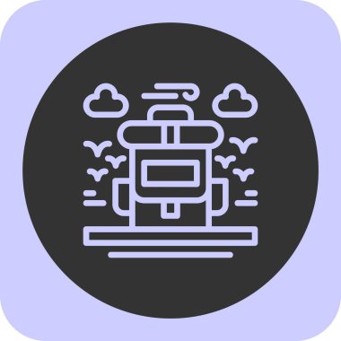 seo modern simgesinin vektör illüstrasyonu