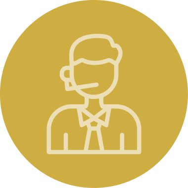 avatar simgesi vektör illüstrasyonu