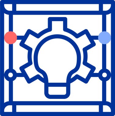 seo modern simgesinin vektör illüstrasyonu