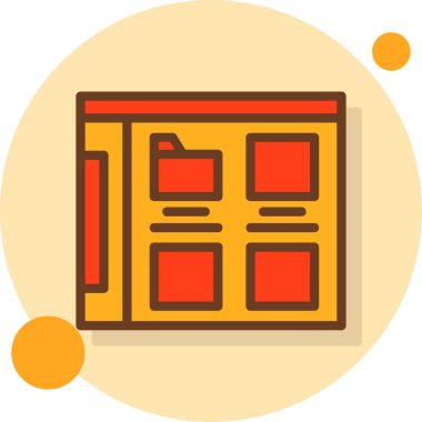 kitap simgesi vektör illüstrasyonu