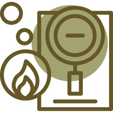 Bir kamera simgesinin vektör illüstrasyonu