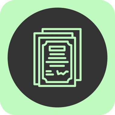 dosya biçimi simgesi, vektör illüstrasyonu