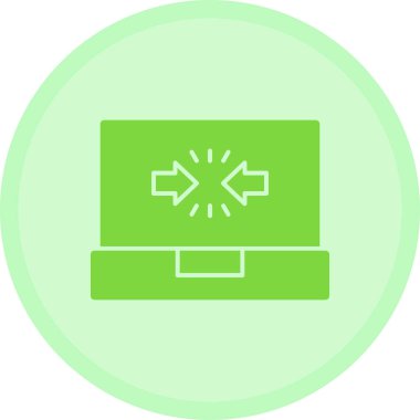 izleyici ikon vektör illüstrasyonu