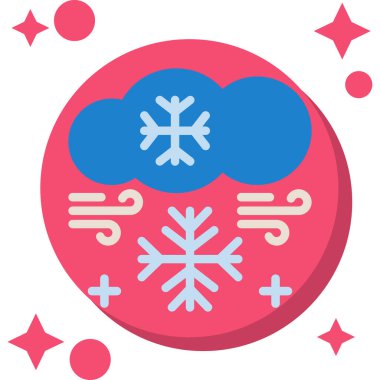 Hava durumu. Web simgesi basit illüstrasyon