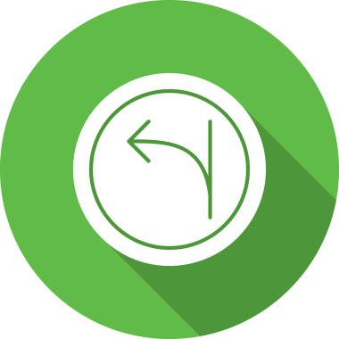 Yön ok ikonu vektör illüstrasyonu