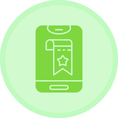 Akıllı telefon. Web simgesi basit tasarım