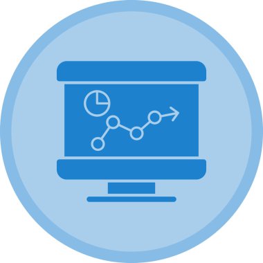 Çizelge. Web simgesi basit illüstrasyon