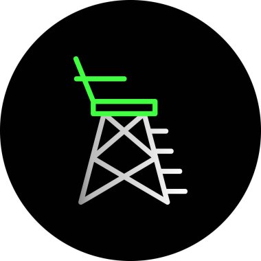 Seo simgesinin vektör illüstrasyonu