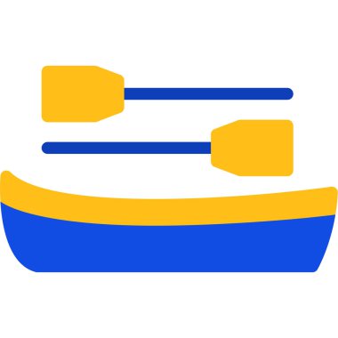 Tekne Düz Vektör Simgesi