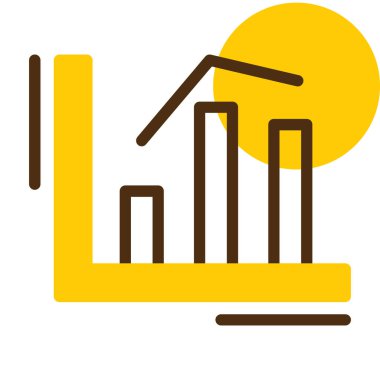 Bir ev simgesinin vektör illüstrasyonu