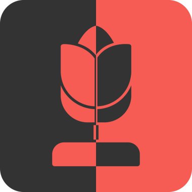 Konuşma baloncuklu bir mikrofonun vektör çizimi