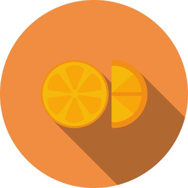 meyve ikonu vektör illüstrasyonu