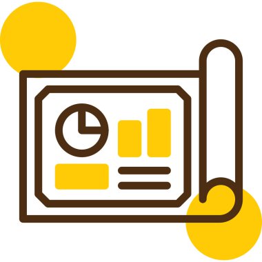 iş simgesi, modern illüstrasyon, beyaz arkaplan üzerindeki vektör