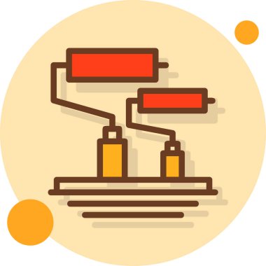 Modern b 'nin vektör illüstrasyonu eksik simgesi