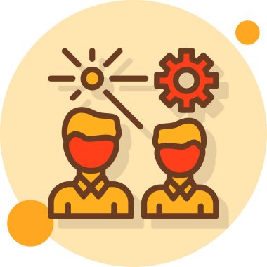 iş takım çalışması grup simgesi