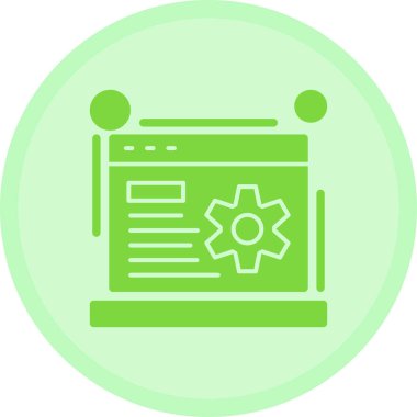 Web tasarımı. Web simgesi