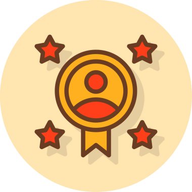 Ödül vektör simgesi