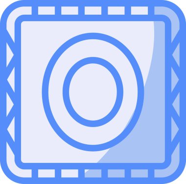 Beyaz arkaplanda kamera simgesi, vektör illüstrasyon tasarımı