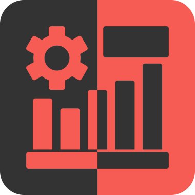 Çizelge. Web simgesi basit illüstrasyon