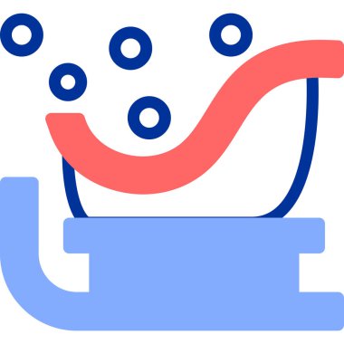 Bebek sütü. Web simgesi basit illüstrasyon