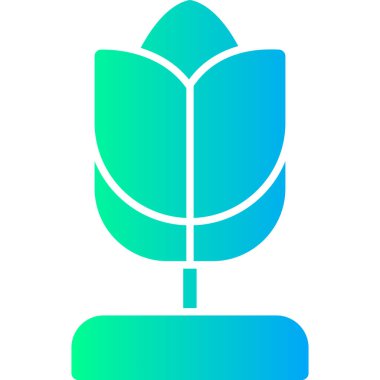 Yeşil yaprağın vektör çizimi