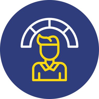 seo ve pazarlama simgesinin vektör illüstrasyonu