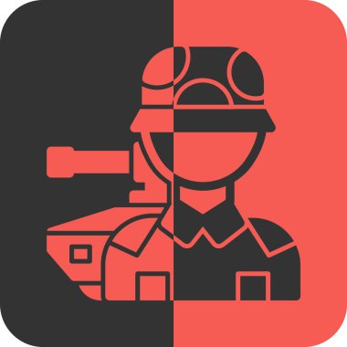 Modern simgenin vektör illüstrasyonu