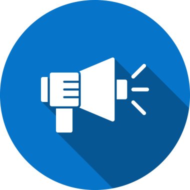 Konuşmacı simgesi. vektör illüstrasyonu