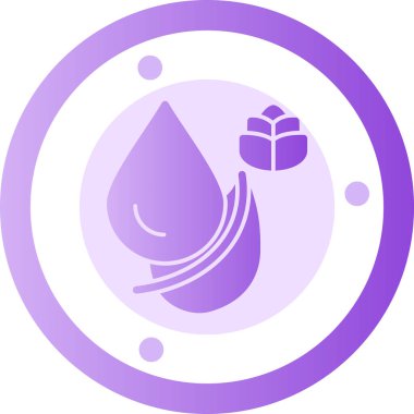 su damlası ikon vektörü