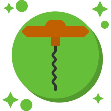 Noel dekorasyon vektör simgesi