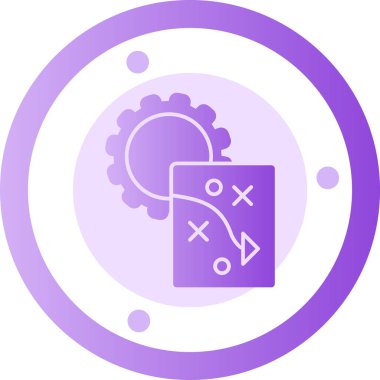 Beyin. Web simgesi basit illüstrasyon