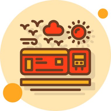 elektronik kitap simgesi vektör illüstrasyonu