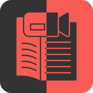 belge dosya simgesi arkaplanda izole edildi