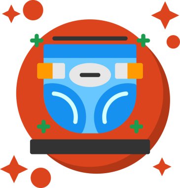 maske simgesi, vektör resimleme