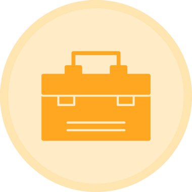 Çanta. Web simgesi basit illüstrasyon